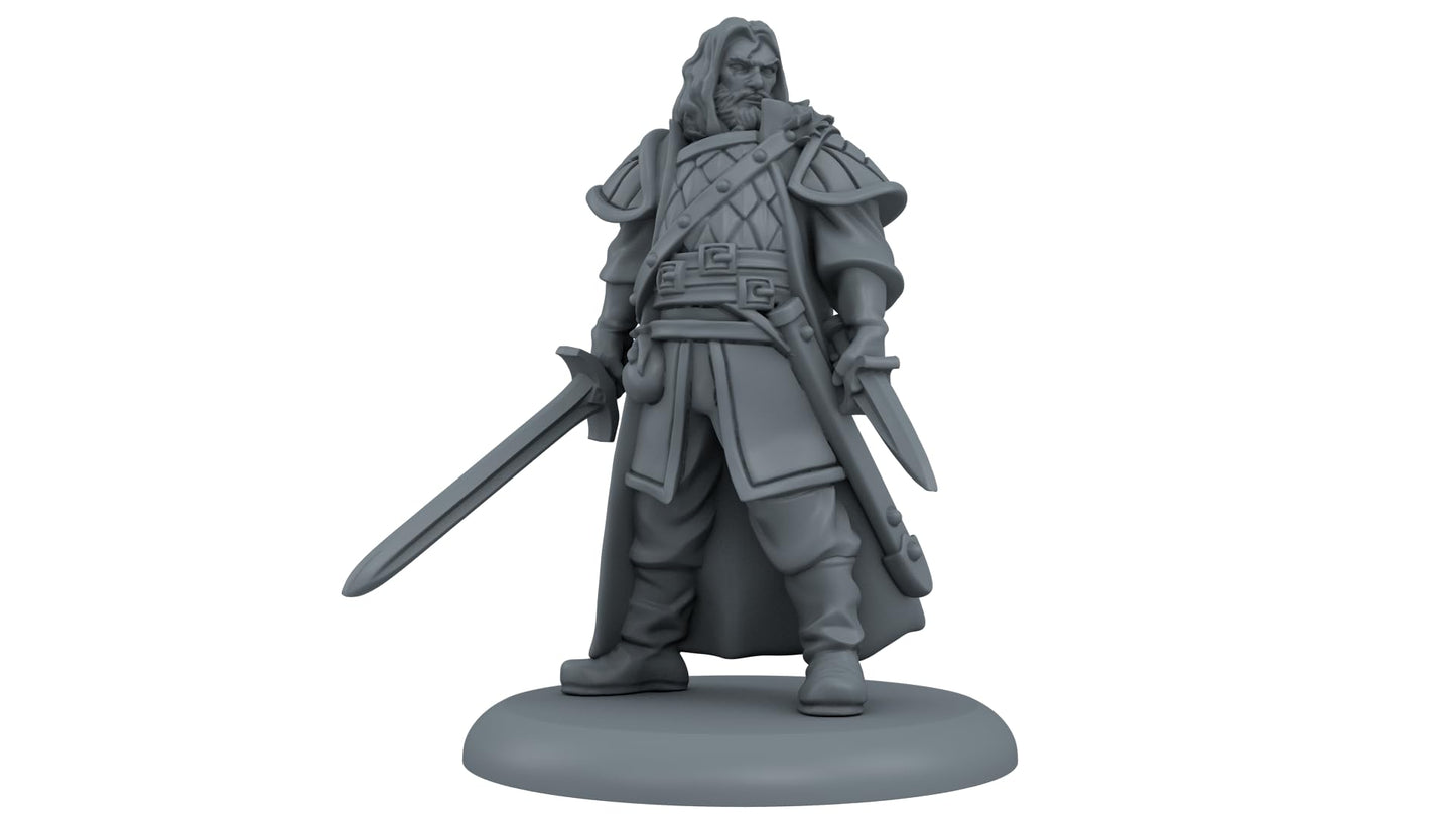 CMON A Song of Ice and Fire Tabletop Miniatures Game Night's Watch Heroes I Box Set - Command The Defenders of The Wall! Strategy Game for Adults, Ages 14+, 2+ Players, 45-60 Minute Playtime, Made 5