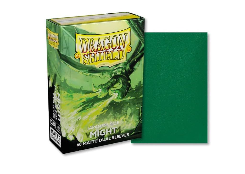 Arcane Tinmen Dragon Shield 15158 Dual Matte: Might 60 Count Japanese Size Sleeves 1