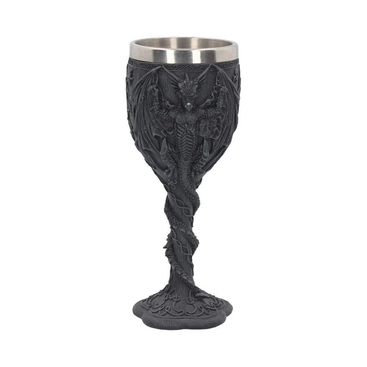 Final Offering Gothic Dragon Goblet 19cm