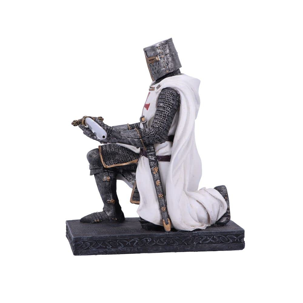 Knights Oath Pen Holder 16.8cm Polyresin Statue 3