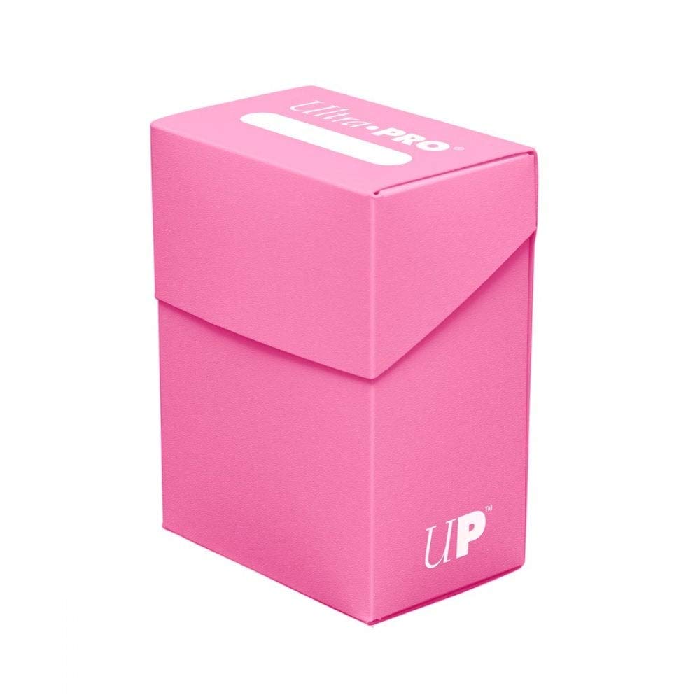 Ultra Pro Deck Box Solid (Bright Pink) 1
