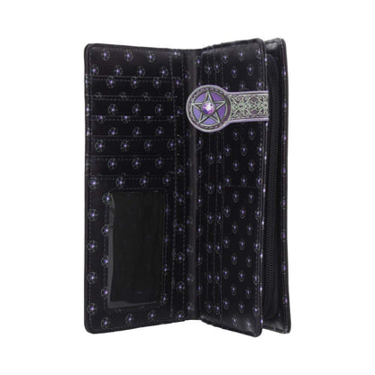 Lisa Parker The Charmed One Pentagram Cat Embossed Purse LP 18.5cm 4
