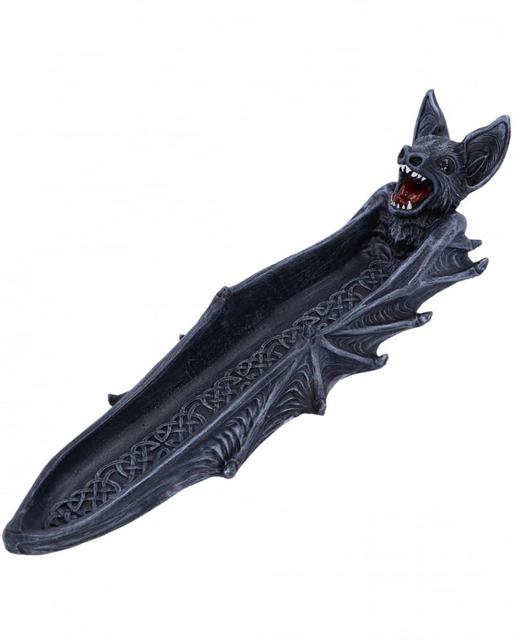 Night Wing Gothic Bat Incense Burner 29cm
