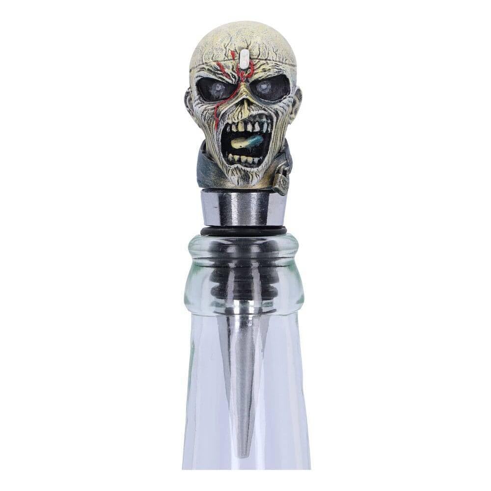 Iron Maiden Eddie Piece of Mind Bottle Stopper 10cm Officially Licensed