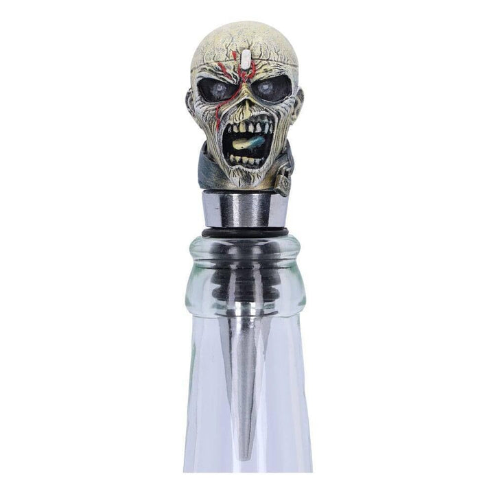 Iron Maiden Eddie Piece of Mind Bottle Stopper 10cm Officially Licensed