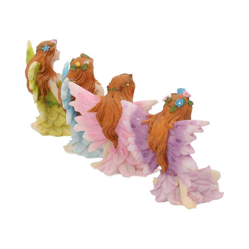 Glen Whispers Set of 4 Fairy Figurines 6.5cm
