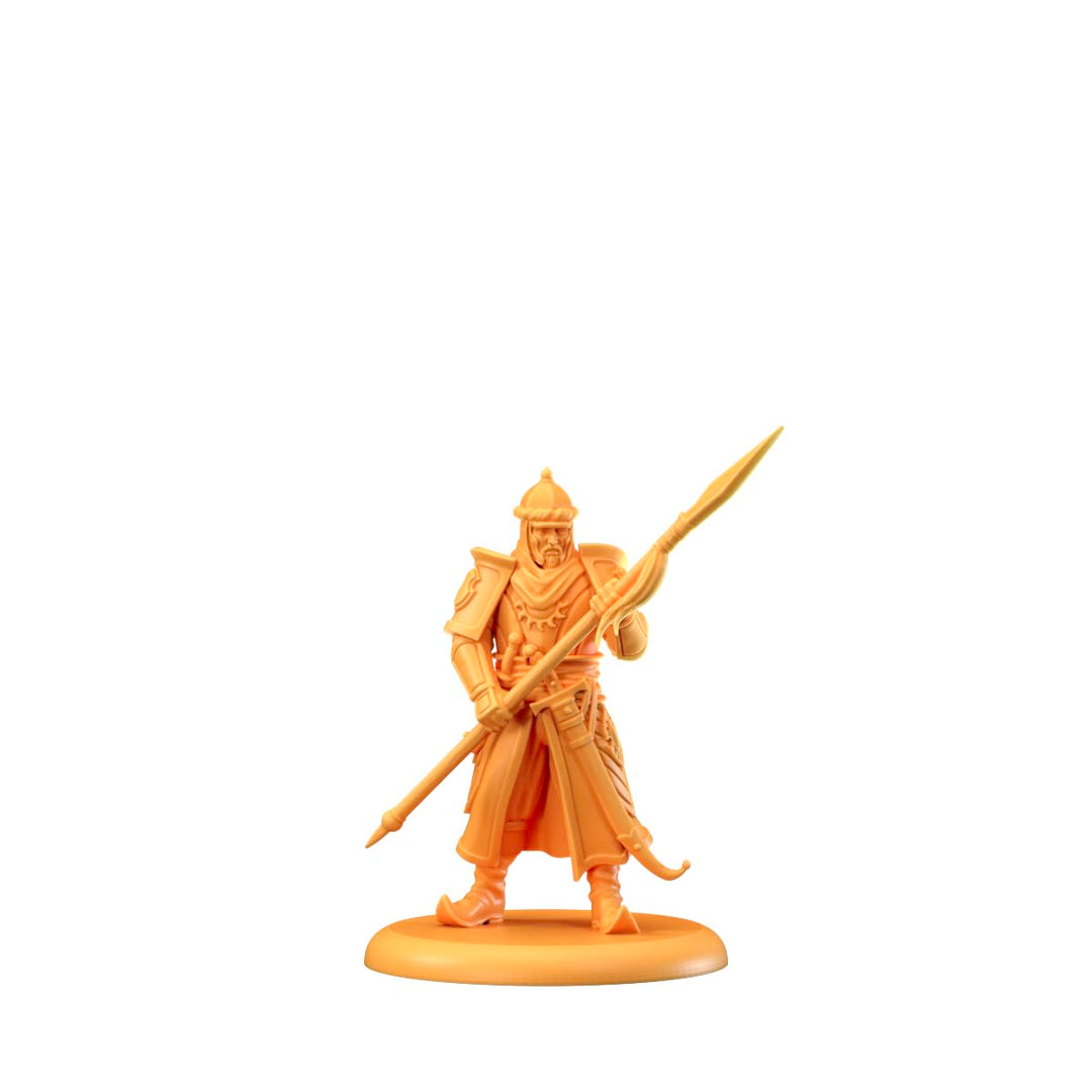 CMON A Song of Ice and Fire Tabletop Miniatures Game Martell Spearmen Unit Box - Elite Defenders of Sunspear, Strategy Game for Adults, Ages 14+, 2+ Players, 45-60 Minute Playtime, Made by CMON