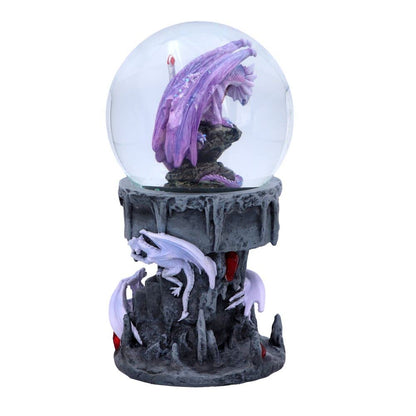 Anne Stokes Dragon Mage Snowglobe Shaker Snow Globe 5