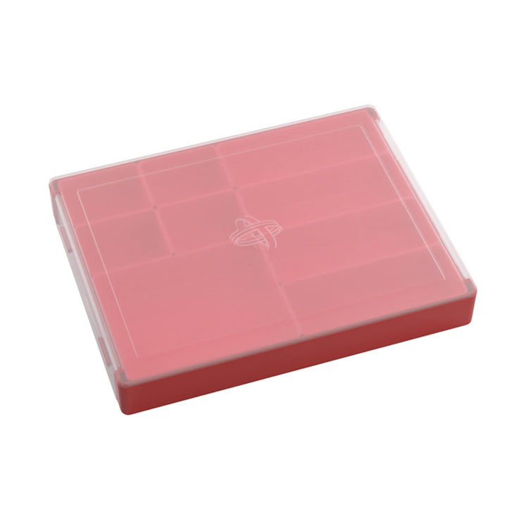 Token Silo Convertible | Store and Organize Board Game Tokens | 9 Removable Trays in 3 Different Sizes | Stackable Token Box | Convenient Space-Saving Design | Blue Color | Made by Gamegenic