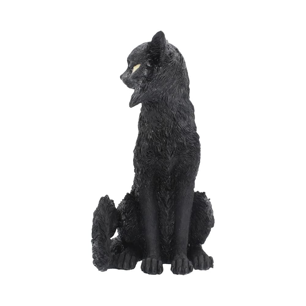 Large Black Cat Witches Familiar Figure Salem 32.5cm