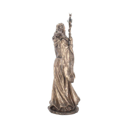 Bronzed Merlin Large Figurine 47cm Bronze 6