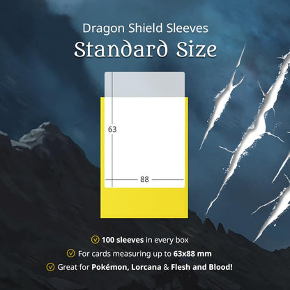 UNIT Dragon Shield Matte Dual Standard Sleeves Gooseberry 100 ct Gaming Accessory by Arcane Tinmen 5