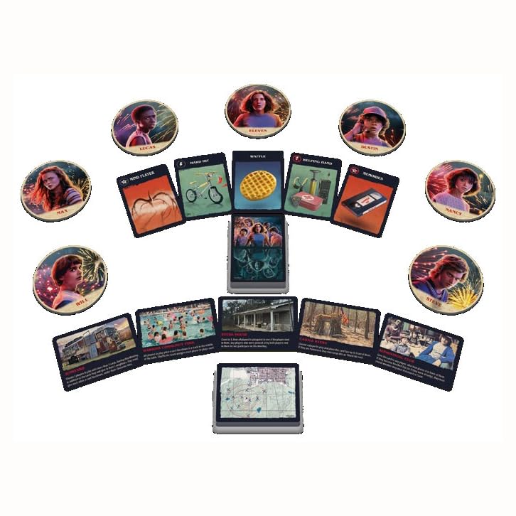 Repos | Stranger Things: Attack of The Mind Flayer | Board Game | Ages 10+ | 4-10 Players | 20 Minutes Playing Time