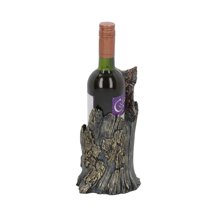 Call of the Wine Bronze Wolf Bottle Holder 26cm