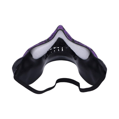 Jewelled Masquerade Purple 17.5cm Day of the Dead Mask for Cosplay 4