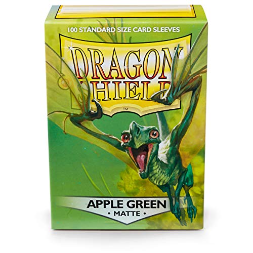 Dragon Shield Matte Apple Green 100 Ct in Box Card Sleeve 1