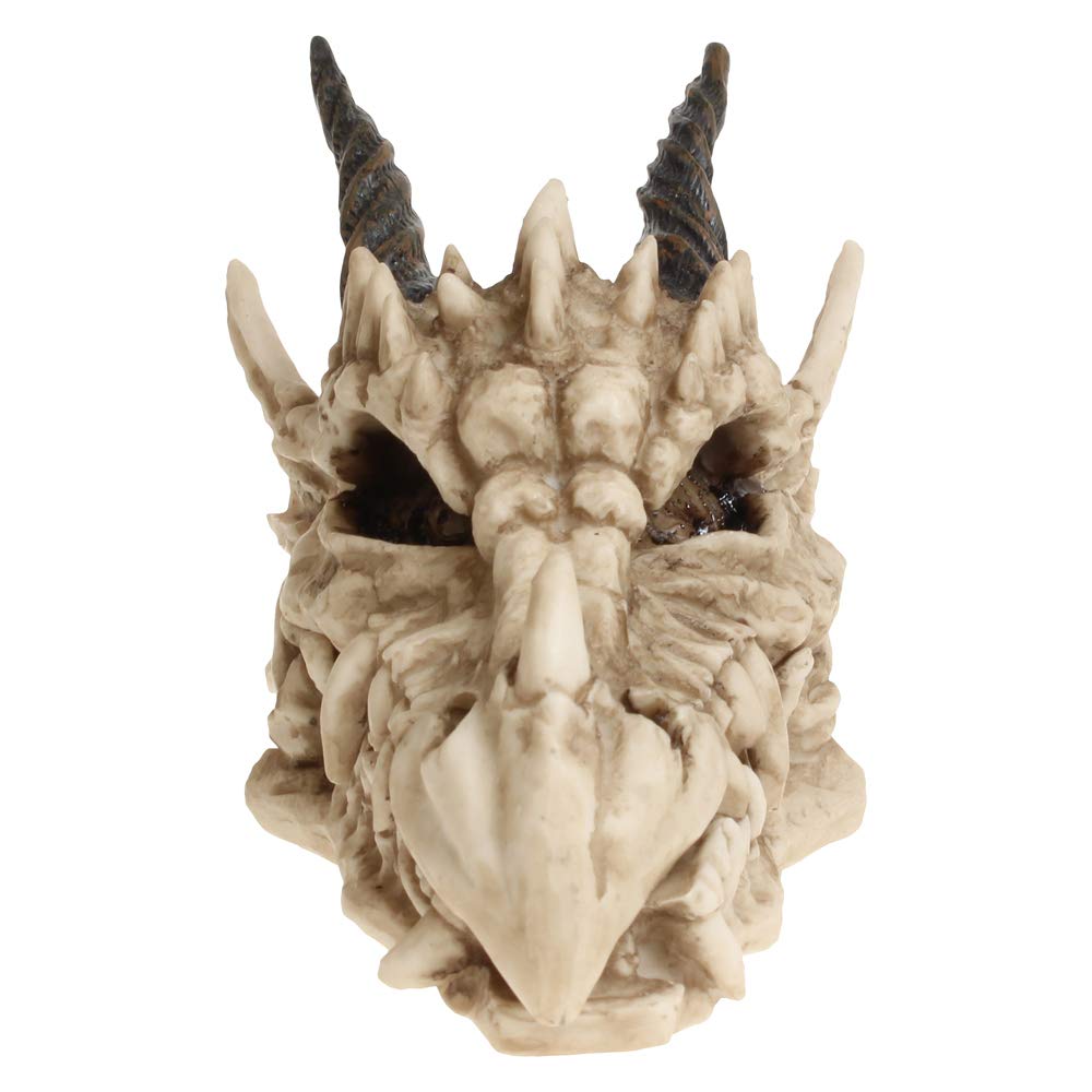 Fantasy Gothic Dragon Skull Trinket Box 20cm 5