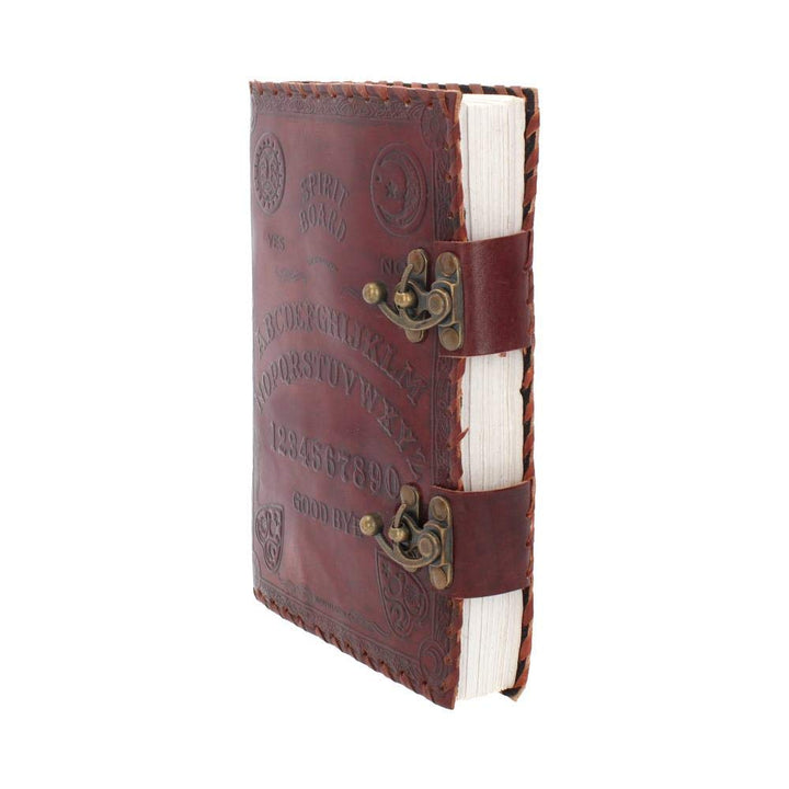 Spirit Board Clasping Embossed Leather Journal 25cm