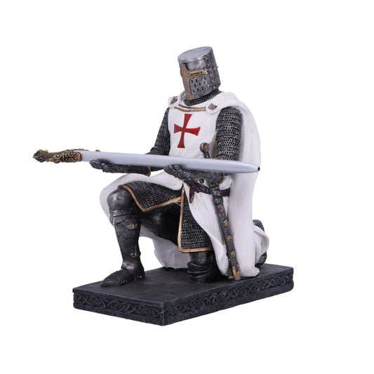 Knights Oath Pen Holder 16.8cm Polyresin Statue 2