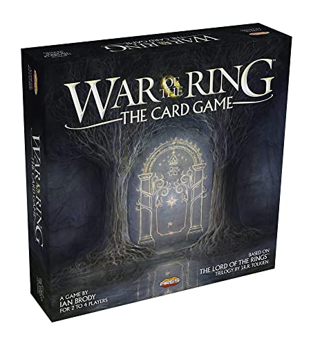 Ares Games War of The Ring: The Card Game – 60+ Minutes of Gameplay for 2-4 Players – Card Games for Teens and Adults Ages 13+ - English Version