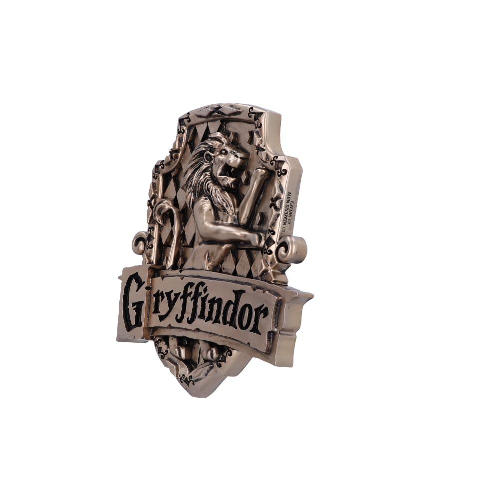 Harry Potter Gryffindor Crest Wall Plaque Bronze 20cm Officially Licensed