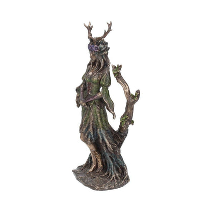 Lady of the Forest Figurine Bronze Celtic Pagan Goddess Flidais Ornament 25cm 3