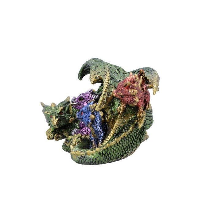 Hatchling Horde Metallic Dragon Figurine 17.3cm