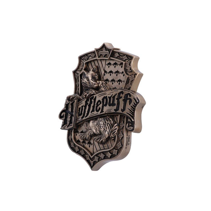 Harry Potter Bronze Hufflepuff Wall Plaque 20.5cm Officially Licensed