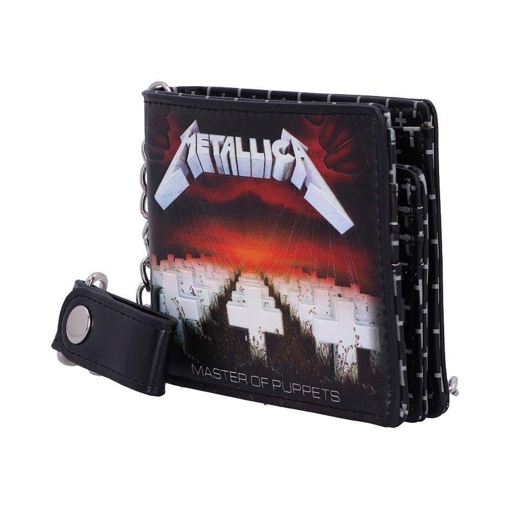Metallica Master of Puppets Album Wallet with Chain Officially Licensed