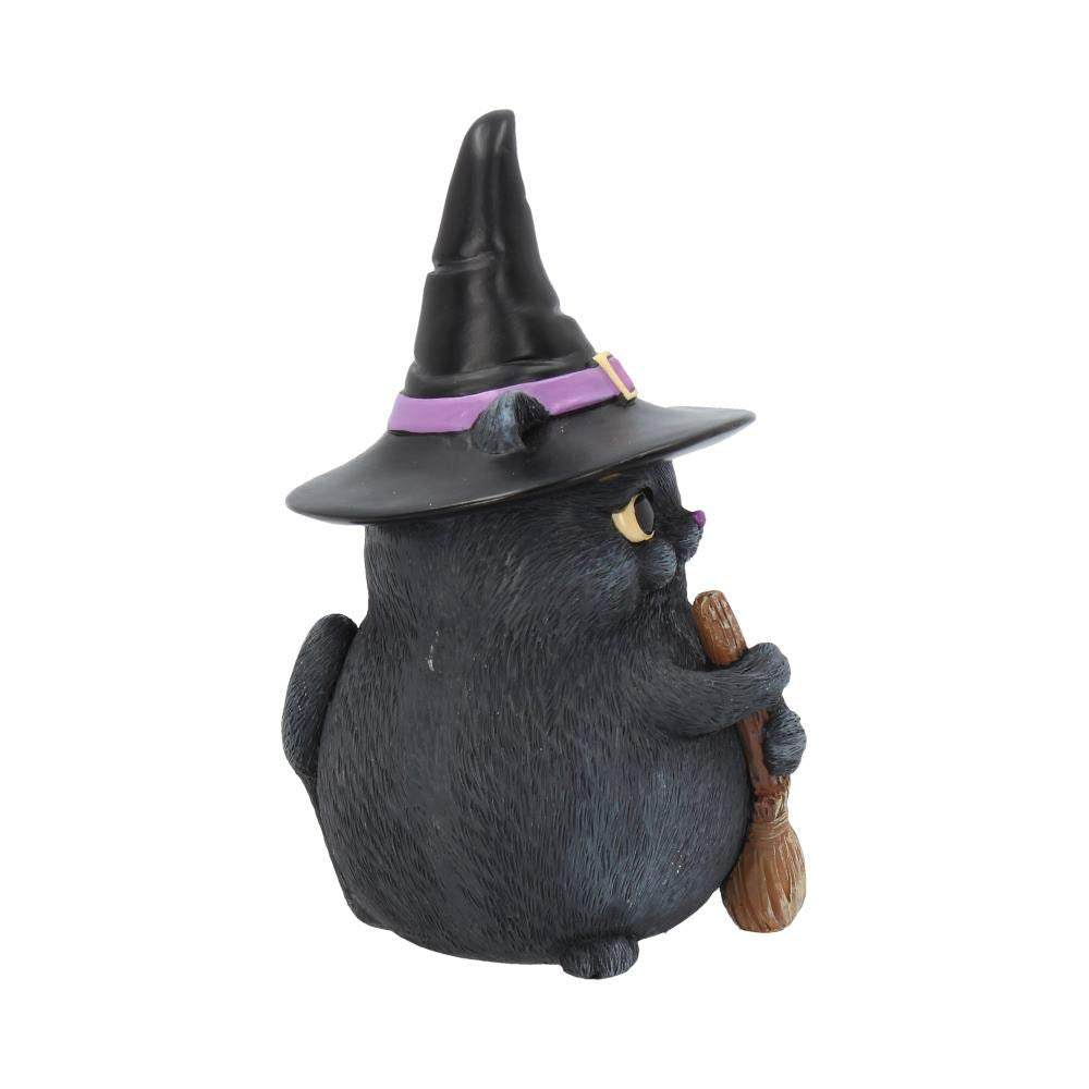 Lucky Black Cat Snapcat Ornament Filter Cute Figurine 12cm 6