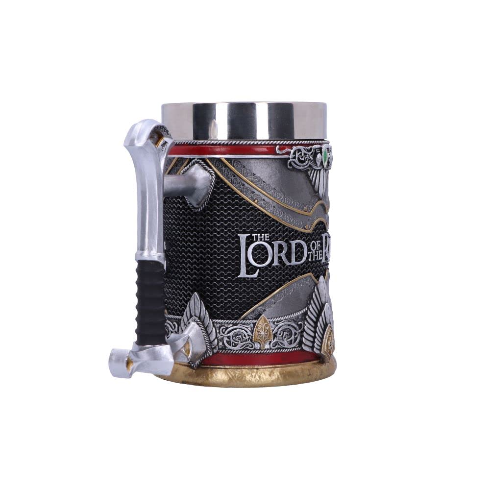Lord of the Rings Aragorn Tankard 15.5cm Officially Licensed