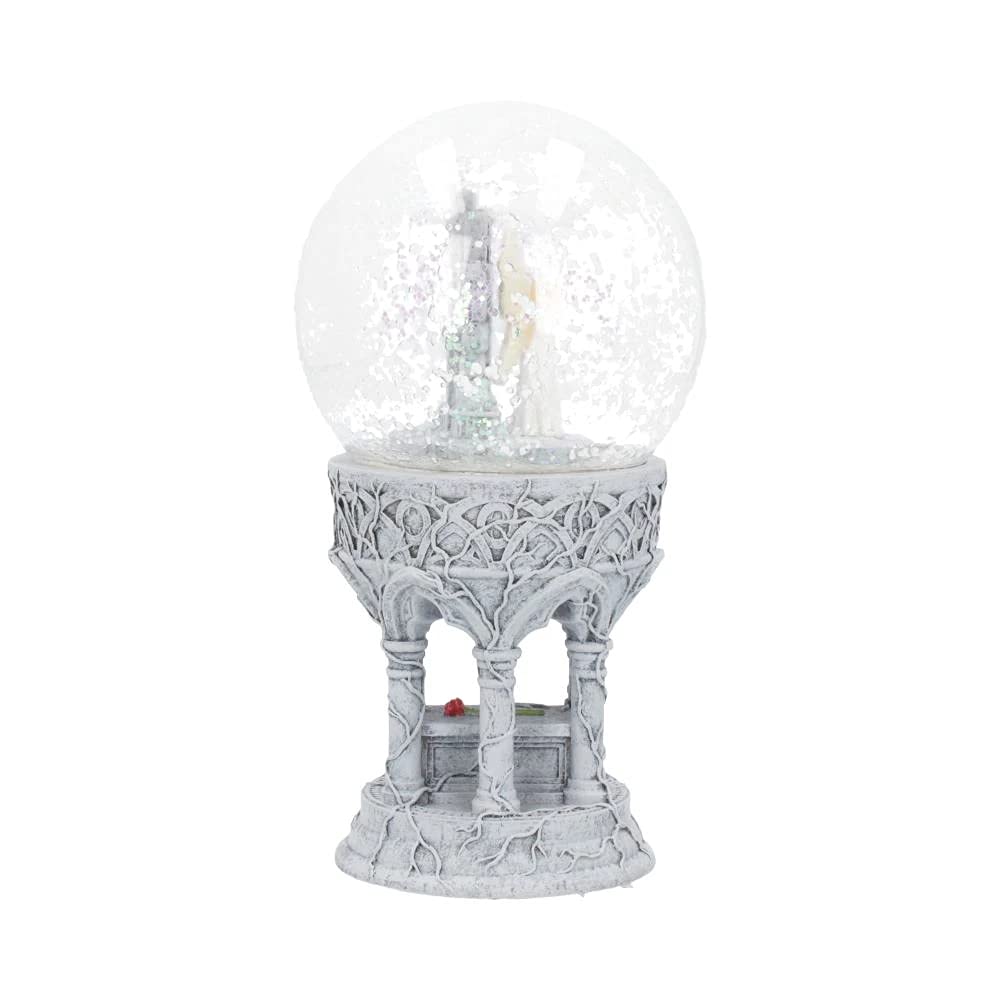 Only Love Remains Angelic Snowglobe Anne Stokes 18.5cm