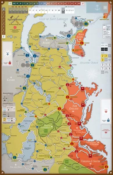 Bayonets and Tomahawks 2ND Printing Board Game by GMT Games 4