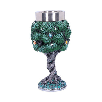 Exclusive Tree of Life Nature Goblet Wine Glass 4