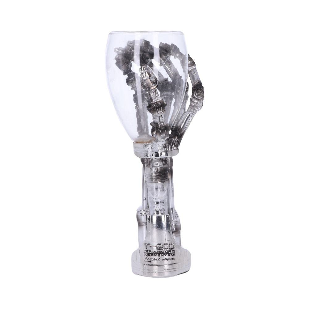 Terminator 2 T800 Hand Goblet Wine Glass Official Merchandise Judgment Day 19cm