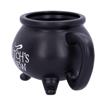 Smooth Black Witchs Brew Cauldron Mug 13.5cm 4