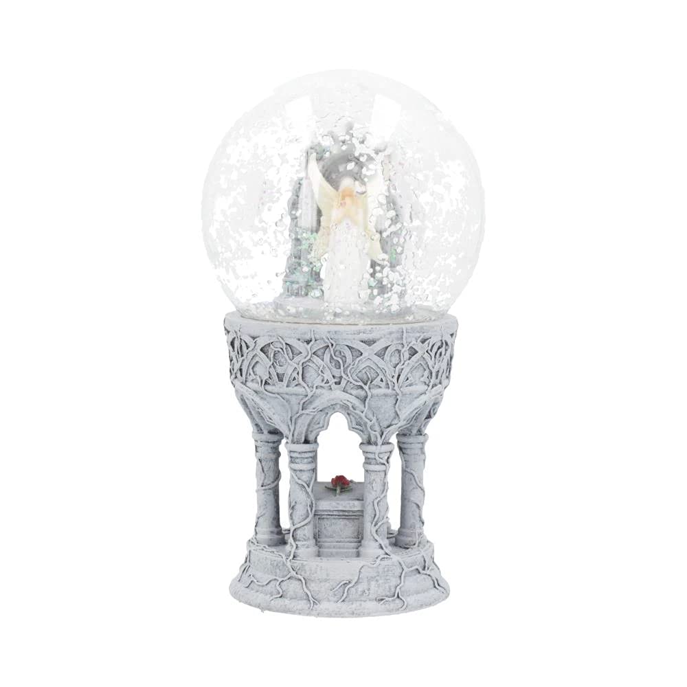 Only Love Remains Angelic Snowglobe Anne Stokes 18.5cm 2