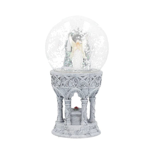 Only Love Remains Angelic Snowglobe Anne Stokes 18.5cm 2