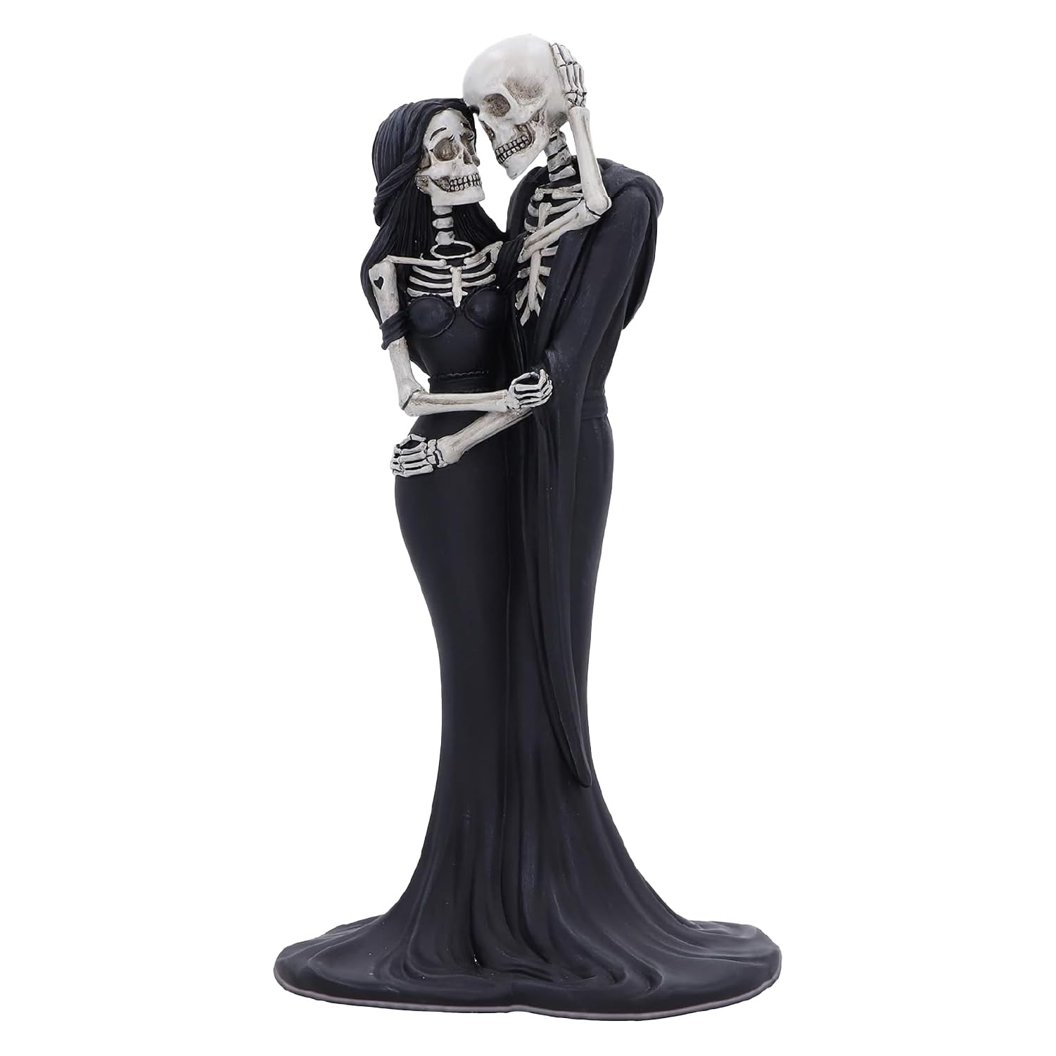 Eternal Embrace Gothic Skeletons Figurine 24cm Polyresin Painted Statue 4