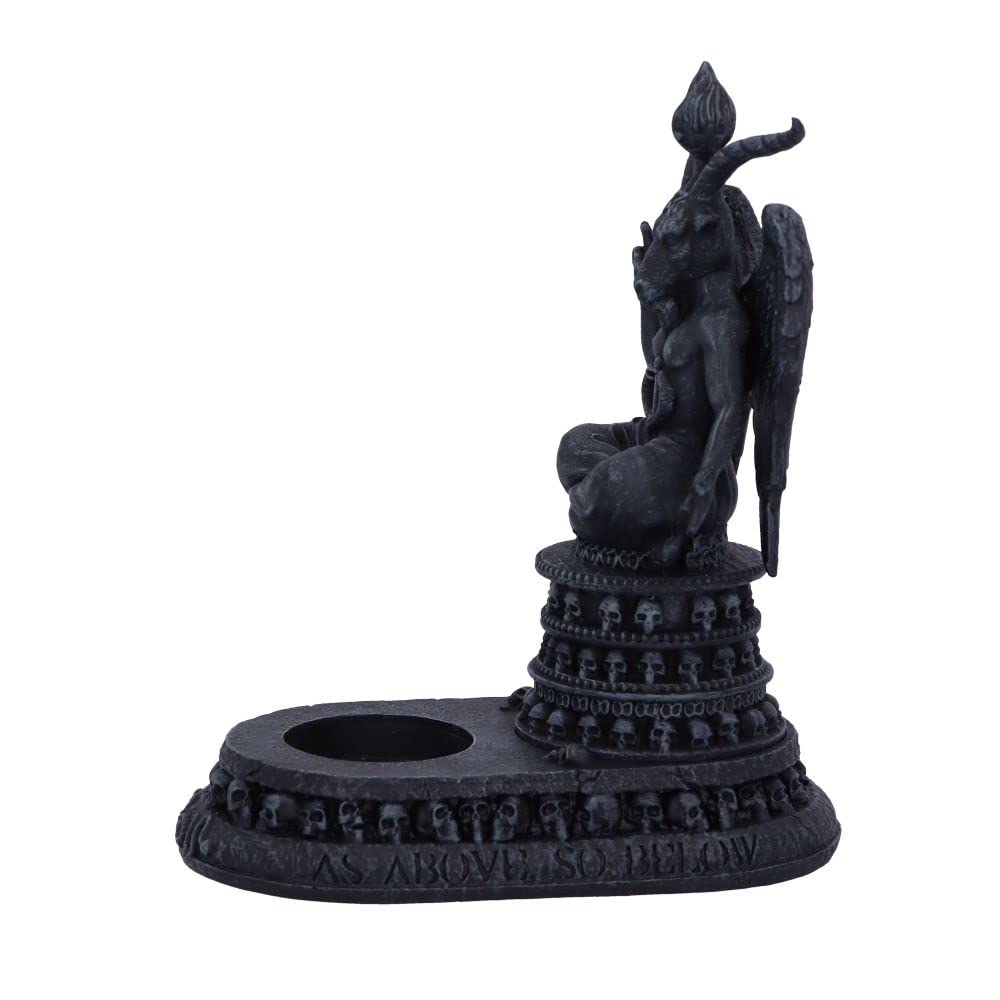 Exclusive Baphomets Devotion Tea Light Holder 17cm 4