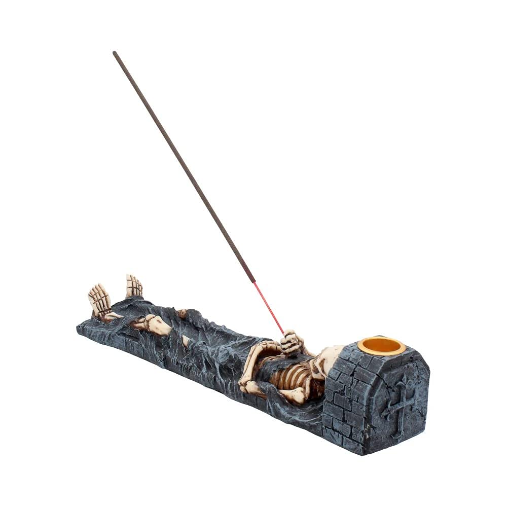 Ashes to Crypt Skeleton Incense Stick Holder 28cm