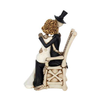 For Better Worse Gothic Sugar Skull Bride Groom Figurine Wedding Ornament Better 25cm 4