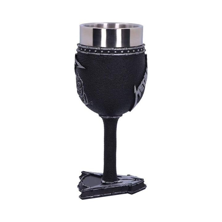 Metallica Black Album Goblet Wine Glass 18cm Officially Licensed
