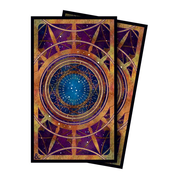 Ultra PRO - Dungeons & Dragons Book of Many Things 70ct. Tarot Size Card Protector Sleeves, Protect Tarot Size Cards with Ultra PRO Clear Protective Sleeve, Sized to Fit 70mm x 120mm Tarot Cards 1