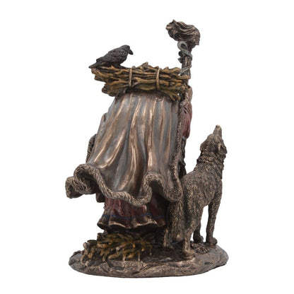Cailleach Celtic Goddess Bronze Figurine 18.5cm 3