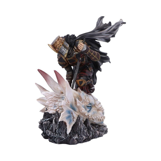 The Price of Valour Kneeling Knight with Slain Dragon Figurine 34.5cm 2