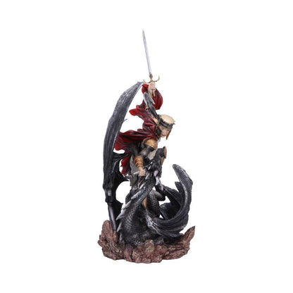 Legends Fall Knight Slaying Dragon Fantasy Figurine 56cm 4
