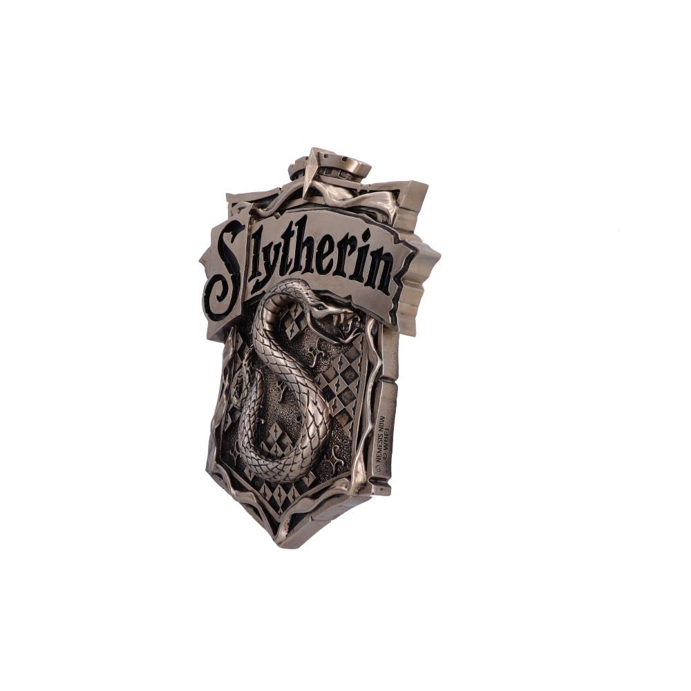 Harry Potter Bronze Slytherin Wall Plaque 19.8cm Officially Licensed