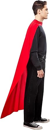 Superman Movie Adult Cloak Red One Size Fits All 3