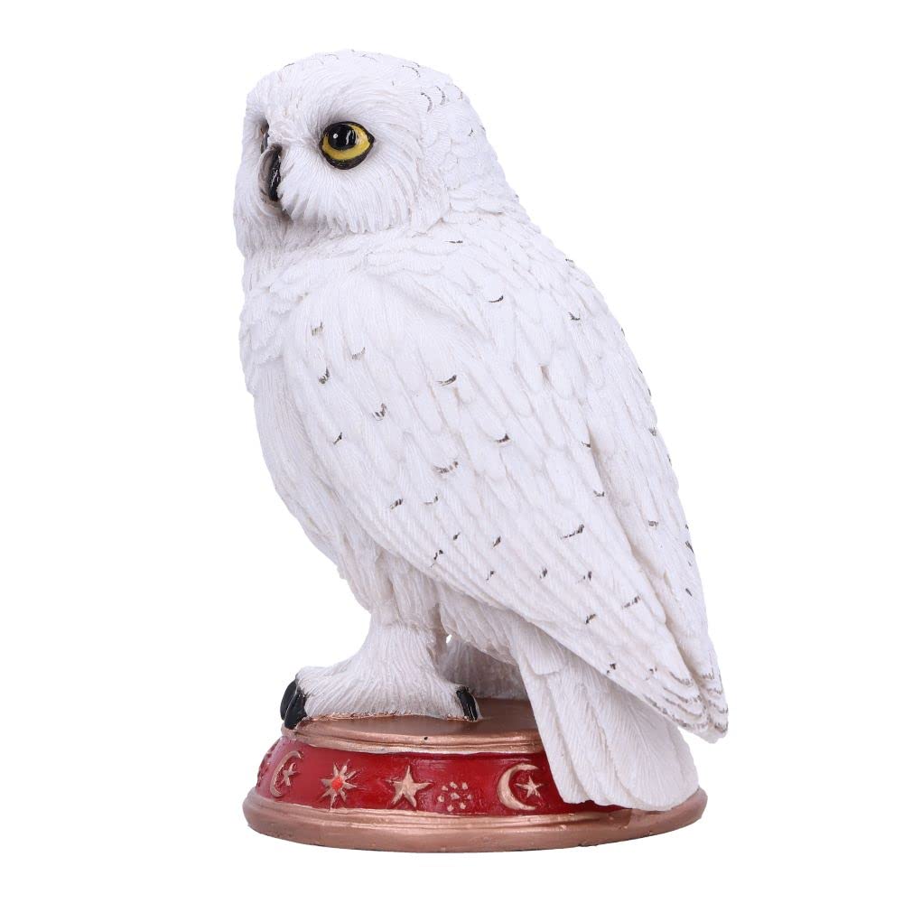 Wizards Familiar White Owl Figurine 10cm Hedgewig 2